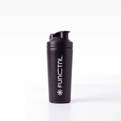 THE FUNCTNL. SHAKER | Stainless Steel Protein Shaker Bottle (Leak-Proof & BPA Free)